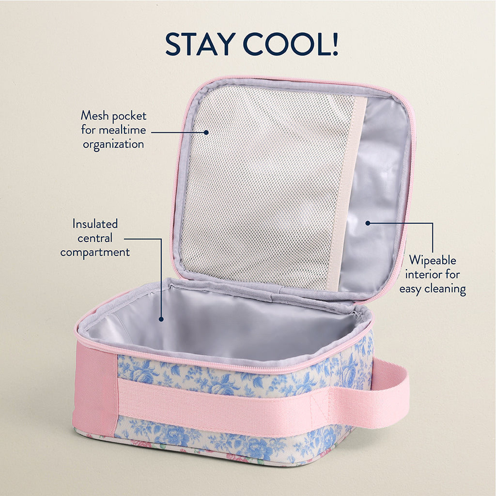 Itzy Lunch Box™ Toddler Bag - Ribbons & Roses