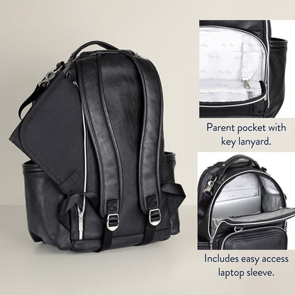 Noir Boss Plus™ Backpack Diaper Bag