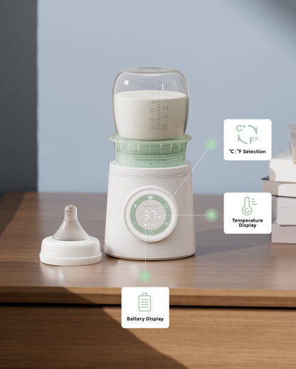 Cordless Portable Baby Bottle Warmer for Travel