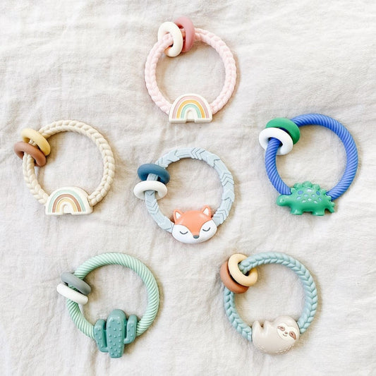 Ritzy Rattle® with Teething Rings